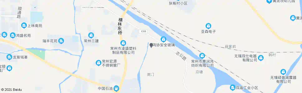 无锡西栅村委_公交站地图_无锡公交_妙搜公交查询2025