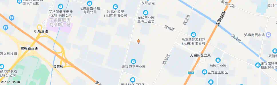 无锡薛典路(锡勤路)_公交站地图_无锡公交_妙搜公交查询2025