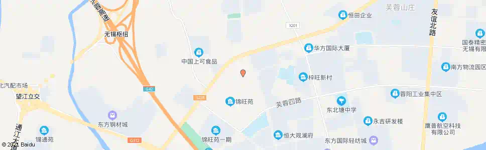 无锡东北塘(芙蓉三路)_公交站地图_无锡公交_妙搜公交查询2025