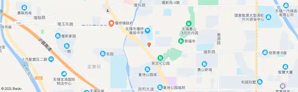 无锡堰桥国土所_公交站地图_无锡公交_妙搜公交查询2025