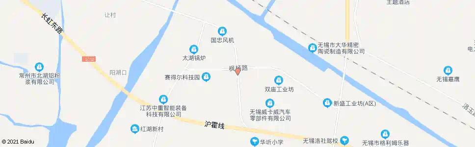 无锡双庙村_公交站地图_无锡公交_妙搜公交查询2025