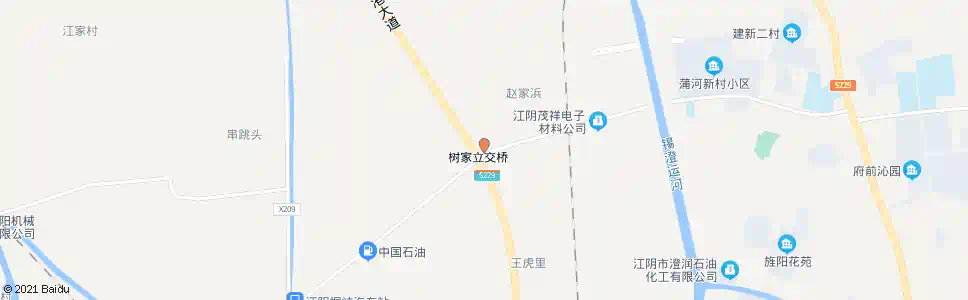 无锡树家村委_公交站地图_无锡公交_妙搜公交查询2025