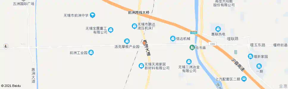 无锡中圩_公交站地图_无锡公交_妙搜公交查询2025