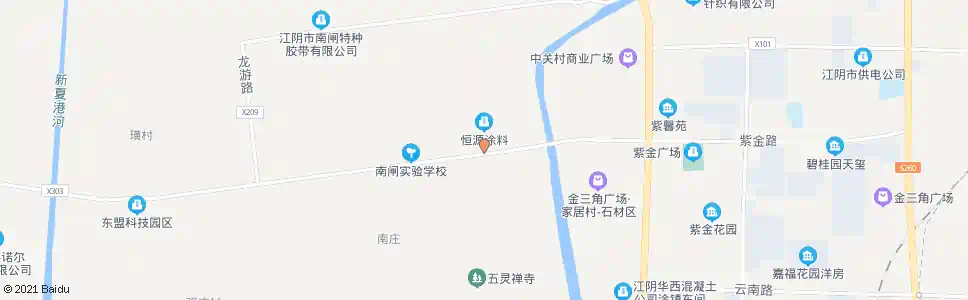 无锡南运村委_公交站地图_无锡公交_妙搜公交查询2025