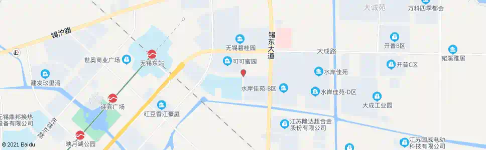 无锡锦安路(兴越路)_公交站地图_无锡公交_妙搜公交查询2025