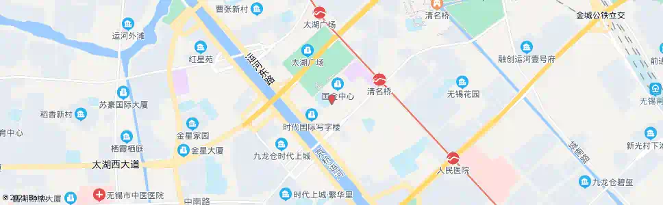 无锡锦明路(文华路)_公交站地图_无锡公交_妙搜公交查询2025