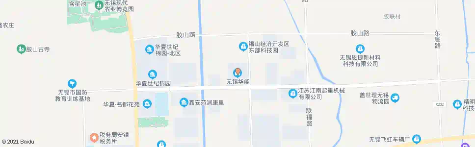 无锡华能塑业_公交站地图_无锡公交_妙搜公交查询2025