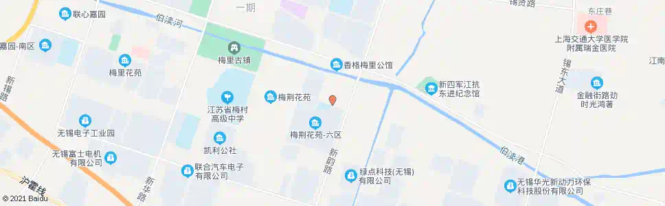 无锡梅荆幼儿园分院_公交站地图_无锡公交_妙搜公交查询2025
