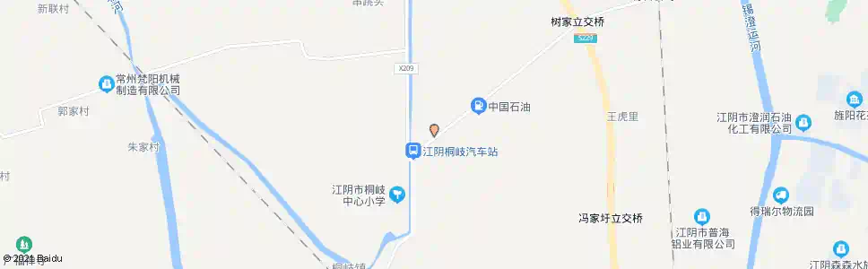 无锡桐岐派出所_公交站地图_无锡公交_妙搜公交查询2025