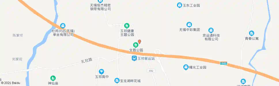 无锡玉祁医院_公交站地图_无锡公交_妙搜公交查询2025