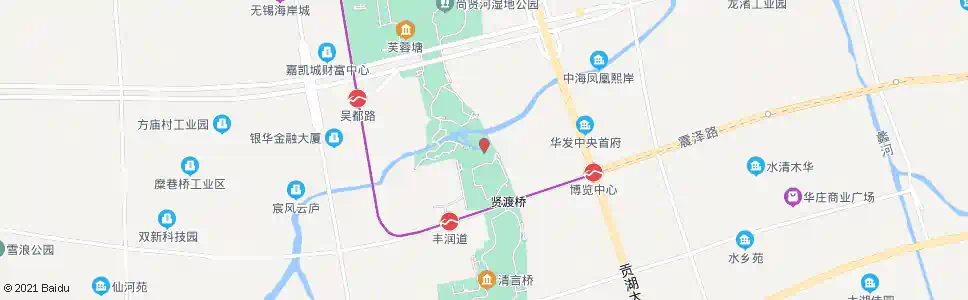 无锡巡塘桥_公交站地图_无锡公交_妙搜公交查询2025