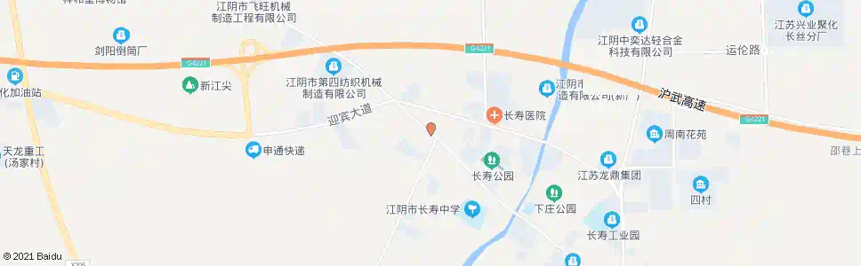 无锡长寿村委_公交站地图_无锡公交_妙搜公交查询2025