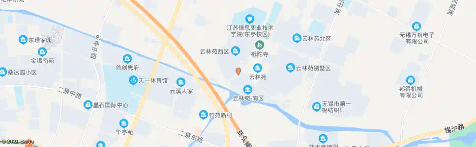 无锡云林南区_公交站地图_无锡公交_妙搜公交查询2025