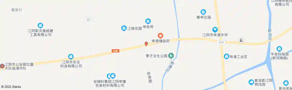 无锡申兴路口_公交站地图_无锡公交_妙搜公交查询2025