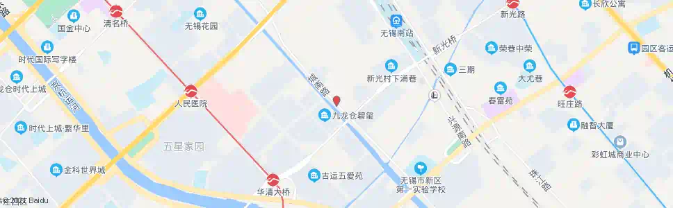 无锡新光路(城南路)_公交站地图_无锡公交_妙搜公交查询2025