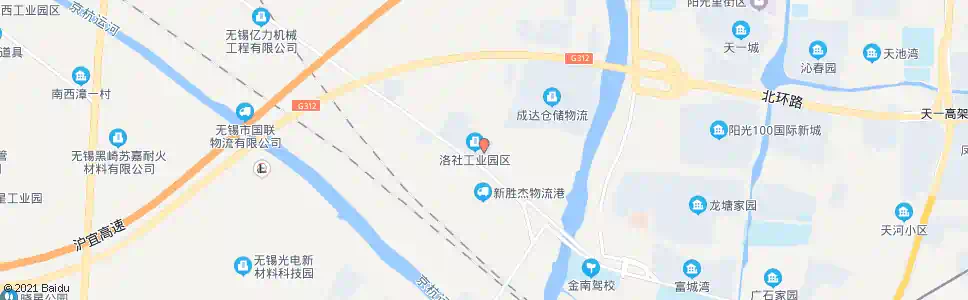 无锡华天化工_公交站地图_无锡公交_妙搜公交查询2025