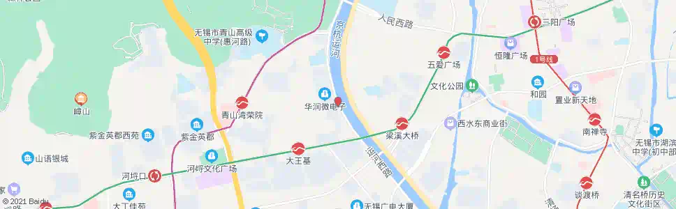 无锡江南家舍_公交站地图_无锡公交_妙搜公交查询2025