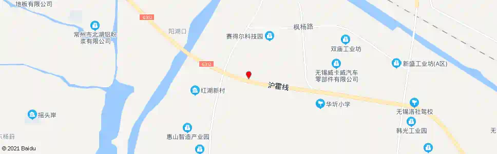 无锡312国道(会岸路)_公交站地图_无锡公交_妙搜公交查询2025