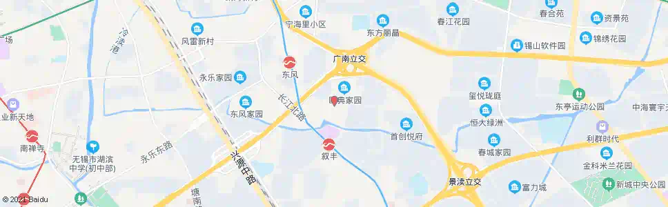 无锡南外派出所_公交站地图_无锡公交_妙搜公交查询2025