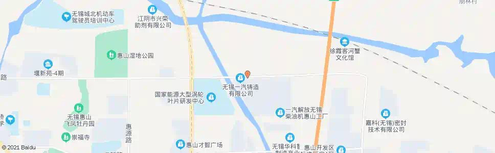 无锡惠景路(北惠路)_公交站地图_无锡公交_妙搜公交查询2025