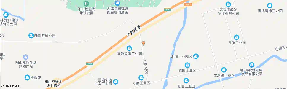 无锡合欢路(振胡北路)_公交站地图_无锡公交_妙搜公交查询2025