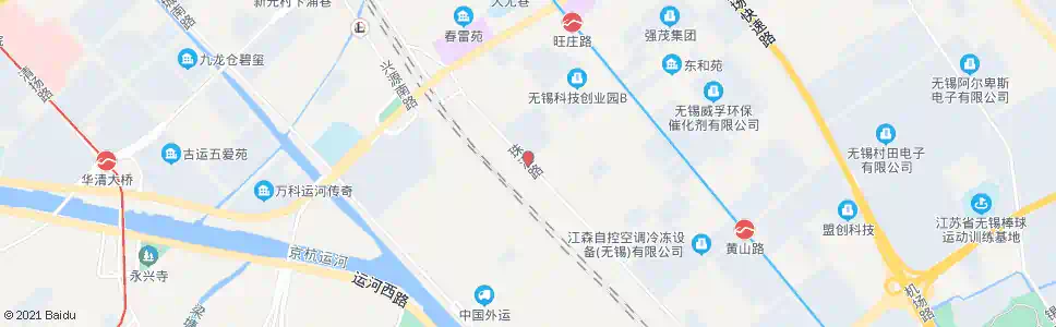 无锡龙山路(德司达公司)_公交站地图_无锡公交_妙搜公交查询2025