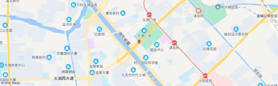 无锡太湖广场(青年路)_公交站地图_无锡公交_妙搜公交查询2025