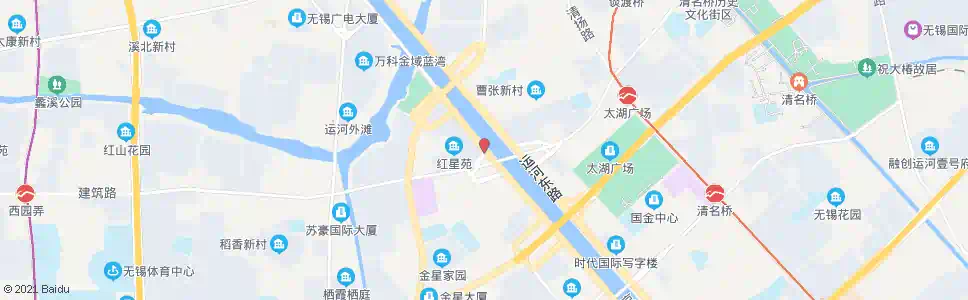无锡金星桥_公交站地图_无锡公交_妙搜公交查询2025