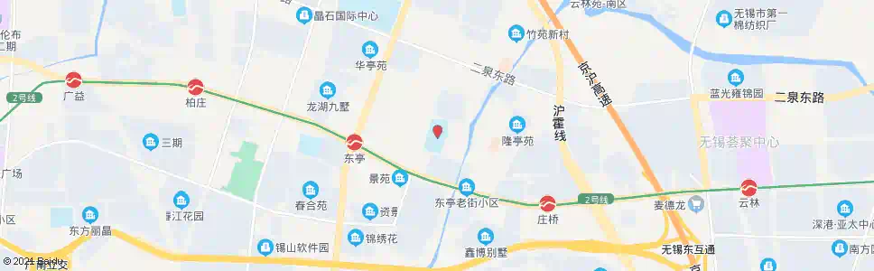 无锡东亭中学_公交站地图_无锡公交_妙搜公交查询2025