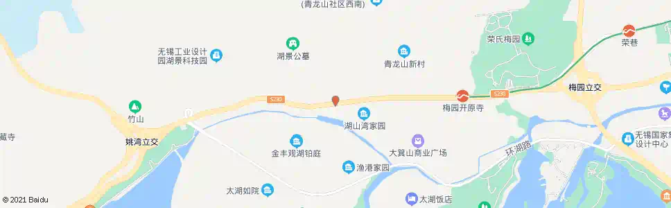 无锡石埠(湖景公墓)_公交站地图_无锡公交_妙搜公交查询2025