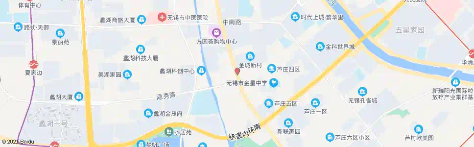 无锡金城新村_公交站地图_无锡公交_妙搜公交查询2025