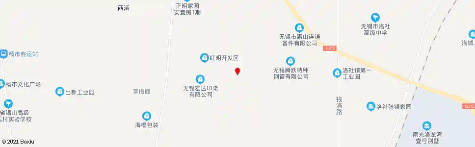 无锡红明村_公交站地图_无锡公交_妙搜公交查询2025