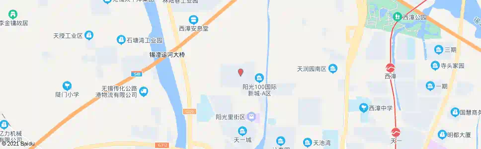 无锡阳光100(天一城)_公交站地图_无锡公交_妙搜公交查询2025