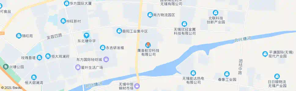 无锡鹰普公司_公交站地图_无锡公交_妙搜公交查询2025