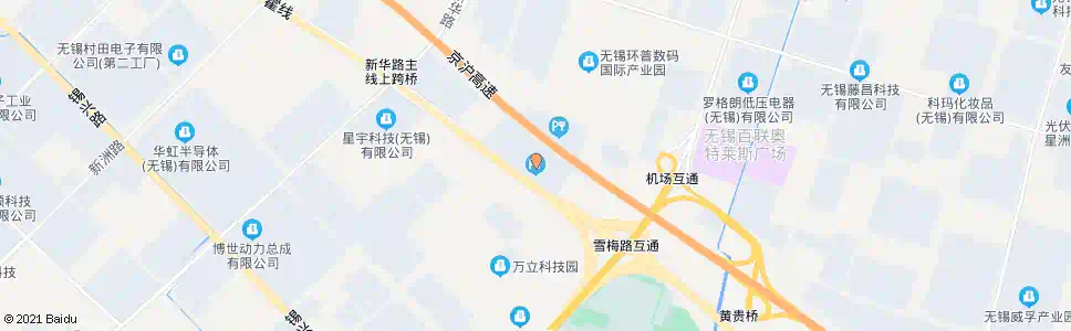 无锡沪宁高速梅村服务站_公交站地图_无锡公交_妙搜公交查询2025
