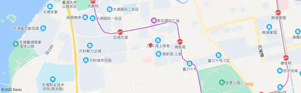 无锡信成道(大通路)_公交站地图_无锡公交_妙搜公交查询2025