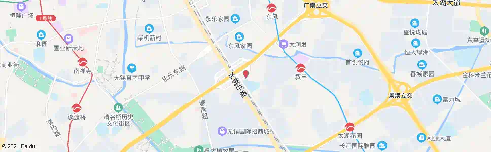 无锡兴昌路(兴竹立交南匝道)_公交站地图_无锡公交_妙搜公交查询2025