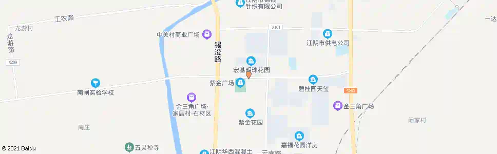 无锡南闸街道办事处_公交站地图_无锡公交_妙搜公交查询2025