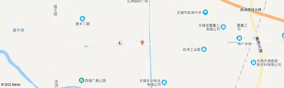 无锡前洲(冯其庸学术馆)_公交站地图_无锡公交_妙搜公交查询2025