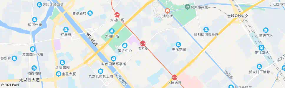 无锡清名桥站_公交站地图_无锡公交_妙搜公交查询2025