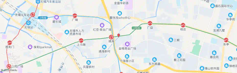 无锡尤渡桥_公交站地图_无锡公交_妙搜公交查询2025