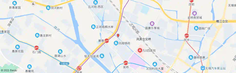 无锡绿洲花园_公交站地图_无锡公交_妙搜公交查询2025