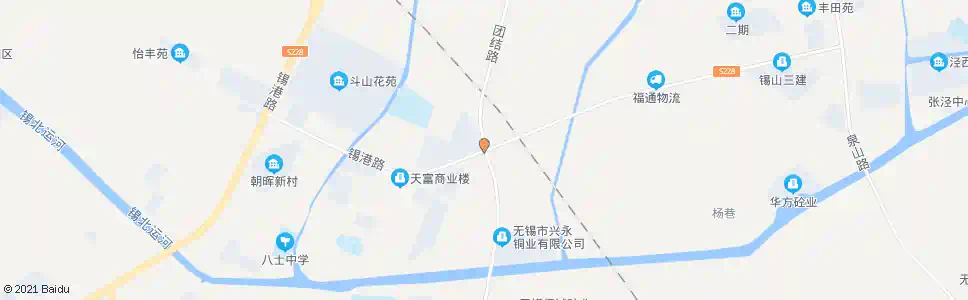 无锡团结路_公交站地图_无锡公交_妙搜公交查询2025