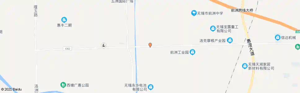 无锡前洲医院(宏泰电机)_公交站地图_无锡公交_妙搜公交查询2025
