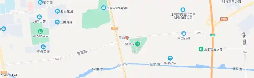 无锡悟空寺_公交站地图_无锡公交_妙搜公交查询2025