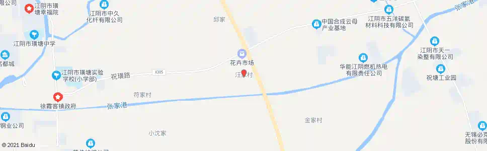 无锡汪家洚_公交站地图_无锡公交_妙搜公交查询2025