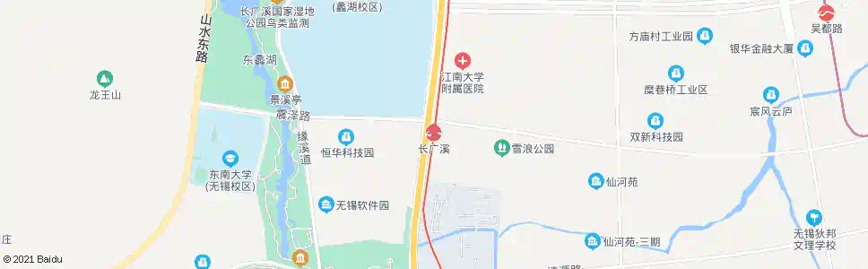无锡长广溪站_公交站地图_无锡公交_妙搜公交查询2025