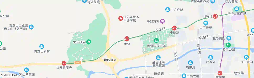 无锡荣巷站_公交站地图_无锡公交_妙搜公交查询2025