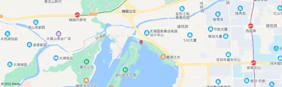 无锡渤公岛_公交站地图_无锡公交_妙搜公交查询2025