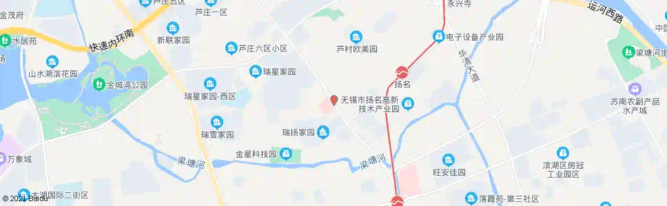 无锡梁东路(南湖大道)_公交站地图_无锡公交_妙搜公交查询2025